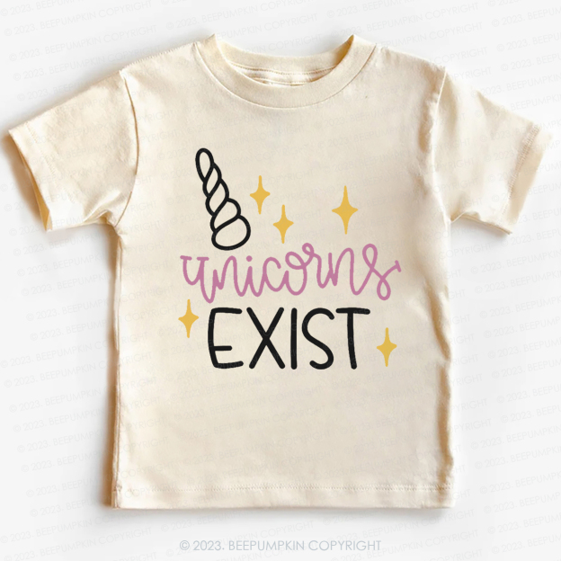 Unicorn Exist Squad Birthday Kids Shirt