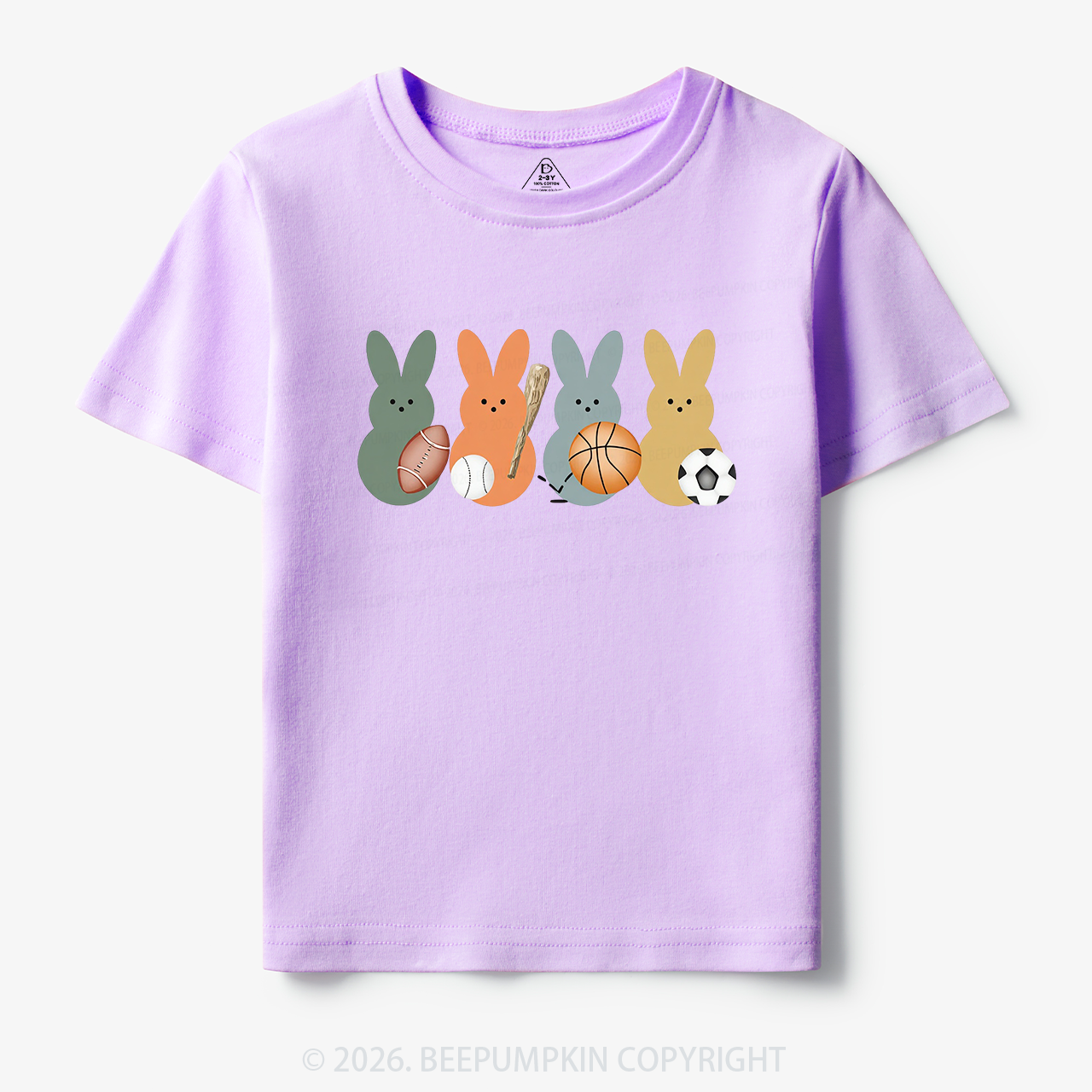 Easter Sporty Bunnies Toddler&Kid's Tees