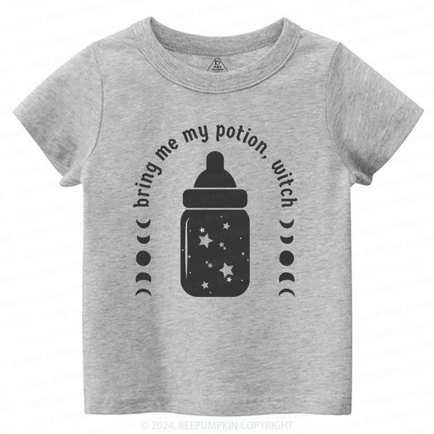 Ghoul Punk Witch Toddler&Kids Tees 7