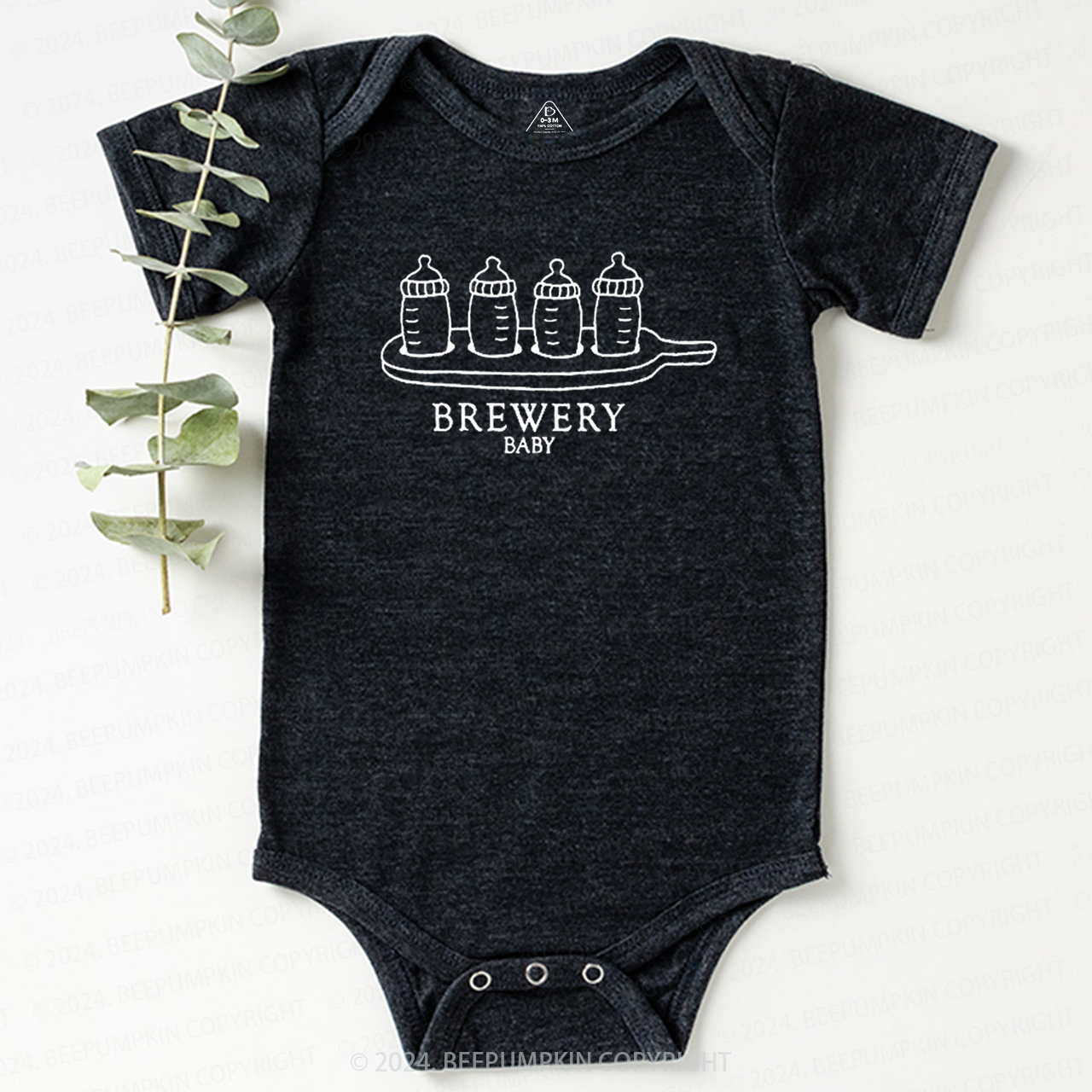 Brewery Baby Milk Flight Baby Bodysuit 7