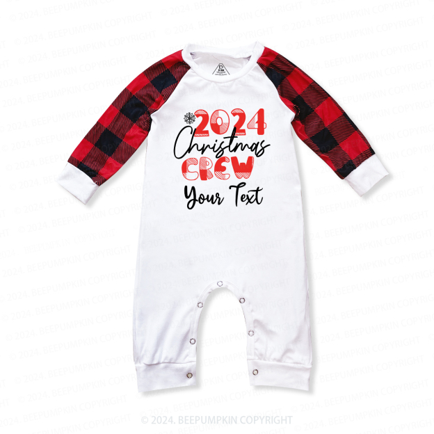 Personalized What do you want to say for Christmas Family Matching Pajamas Beepumpkin
