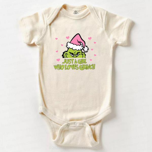 Image of Just A Girl Who Loves Grich Baby Bodysuit