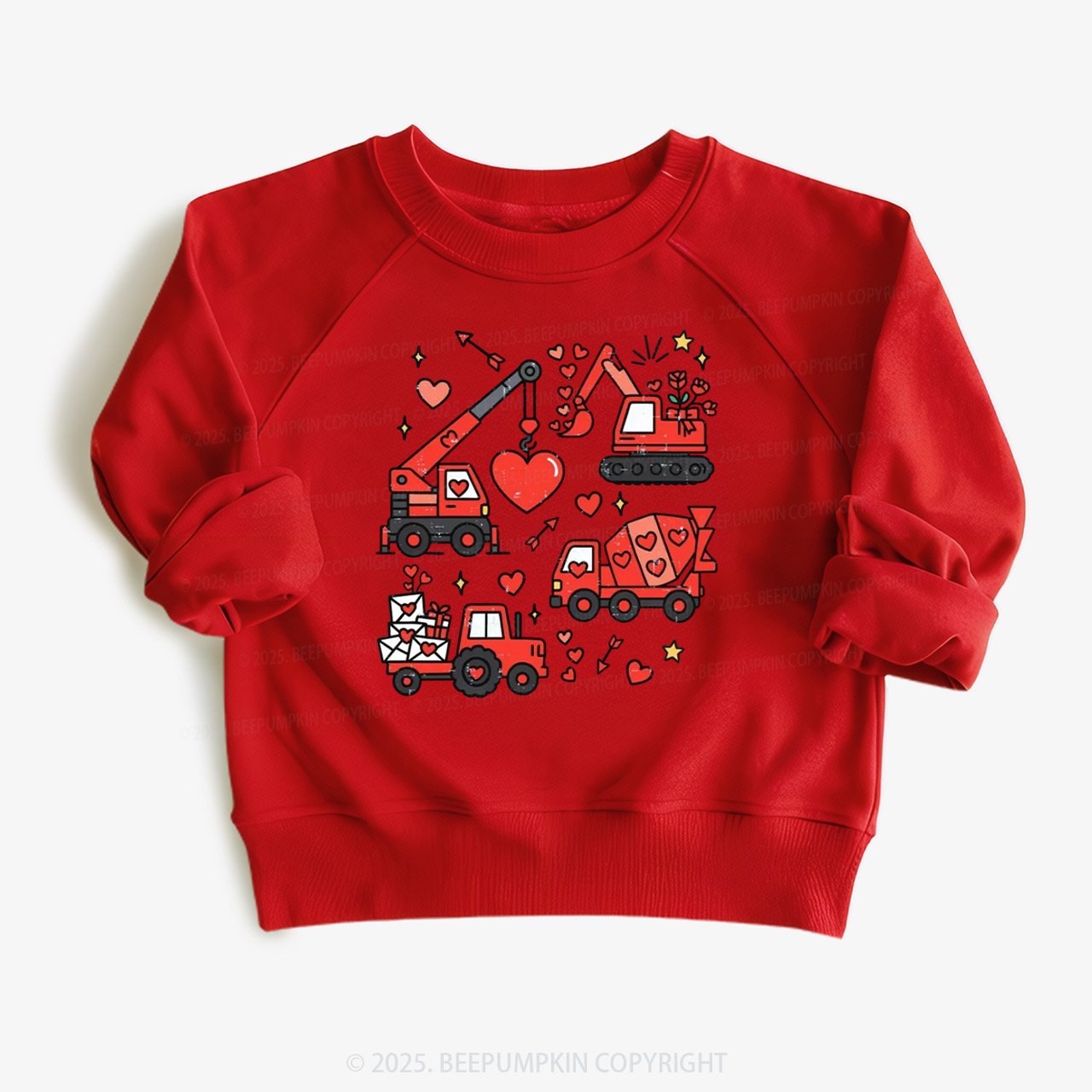 Operation Love Build Valentine's Day Kid's Sweatshirt