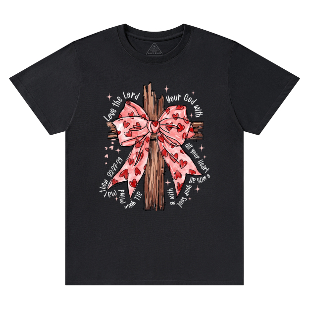 Love The Lord Valentine's Day T-Shirts Beepumpkin