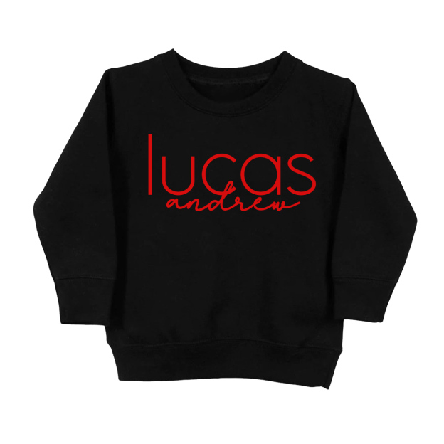 Personalized Name Sweatshirt For Kids