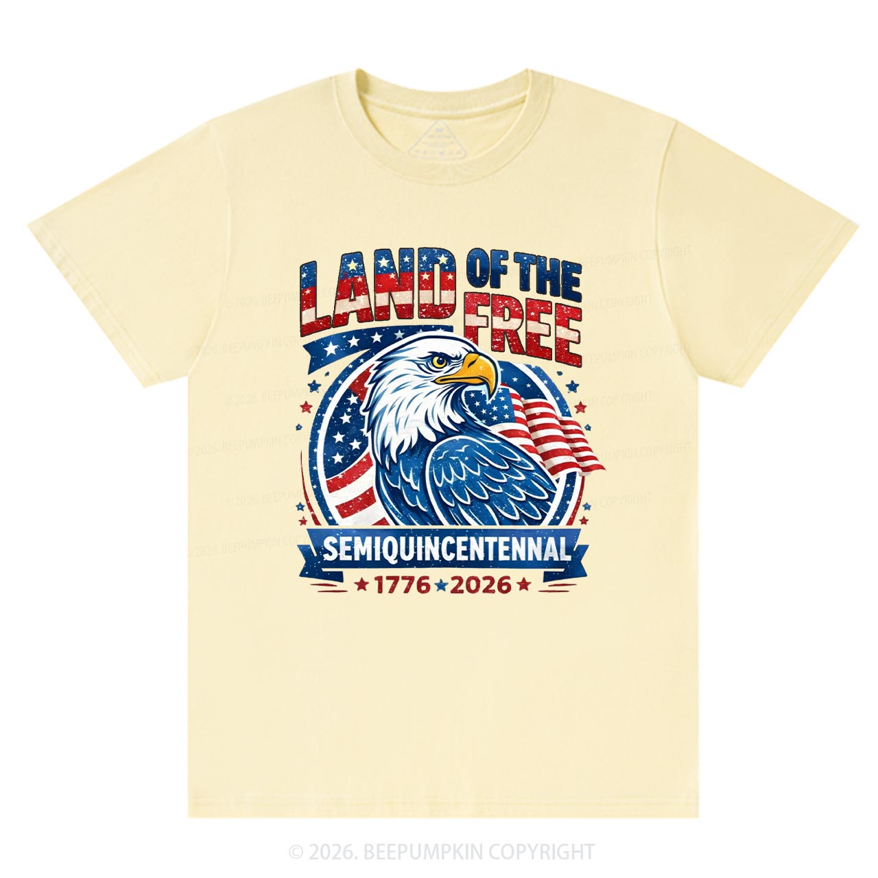 Patriotic Land Of The Free America 250 T-Shirts