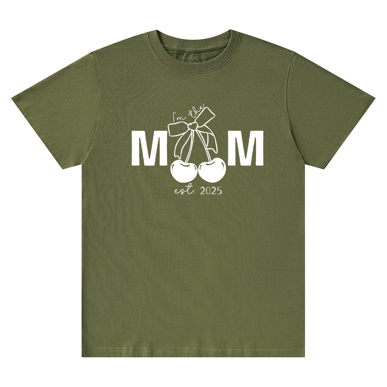 Personalized Mother's Day Cherry Bow T-Shirts