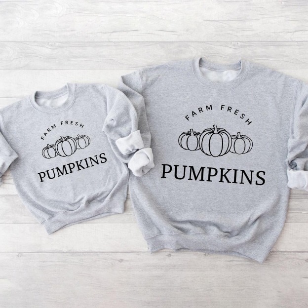 Farm Fresh Pumpkins Fall Sweatshirts