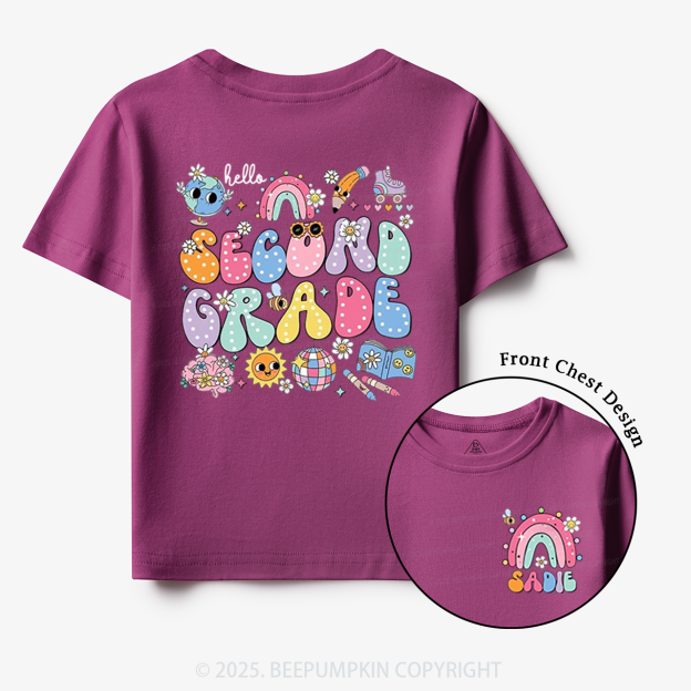 Personalized My World Toddler&Kid's Tees Beepumpkin