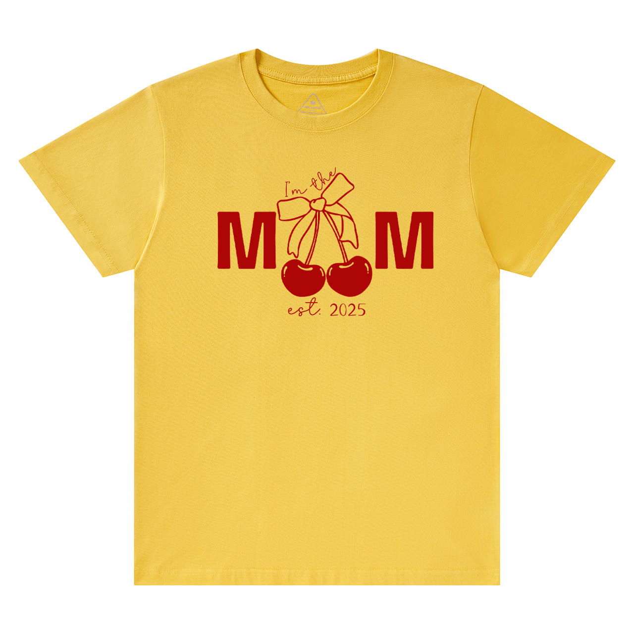 Personalized Mother's Day Cherry Bow T-Shirts