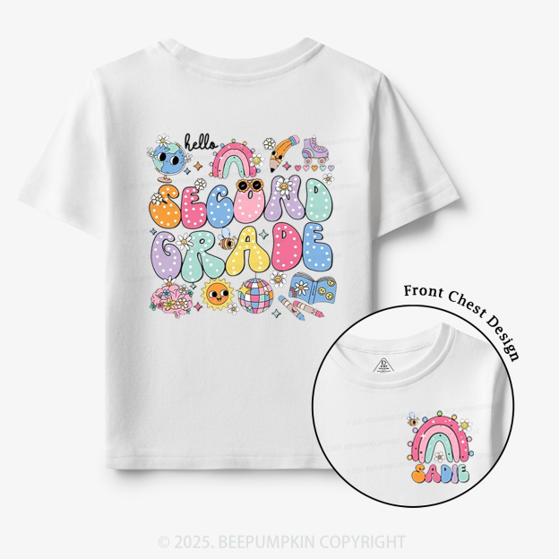 Personalized My World Toddler&Kid's Tees Beepumpkin