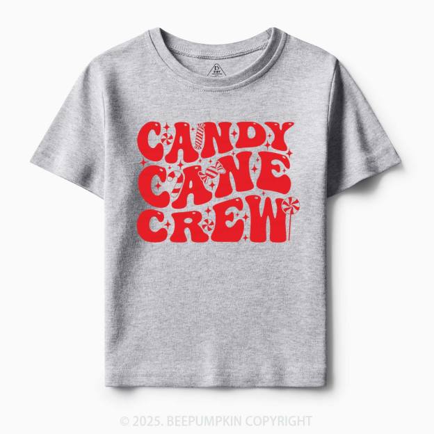 Candy Cane Crew Toddler&Kid's Tees Beepumpkin