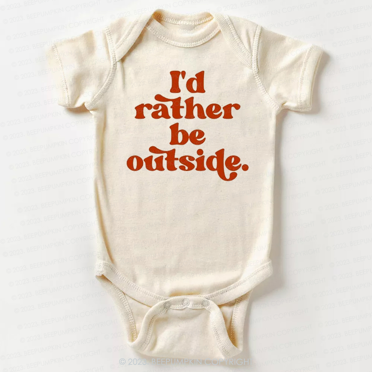 I'd Rather Be Outside Bodysuit For Baby