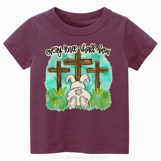 Every Knee Shall Bow Toddler&Kid's Tees Beepumpkin