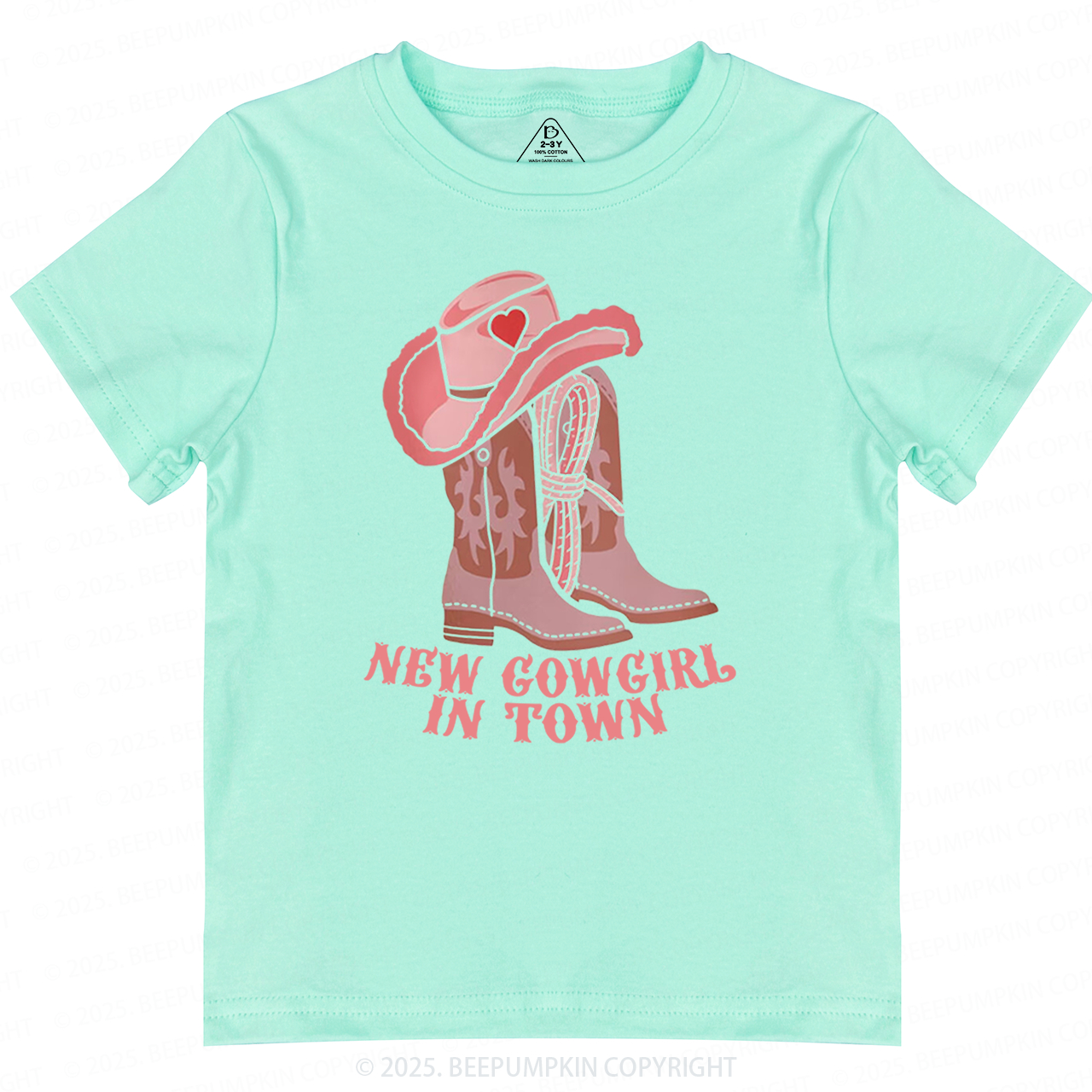 New Cowgirl In Town Toddler&Kid's Tees Beepumpkin