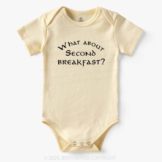 Second Breakfast Funny Bodysuit