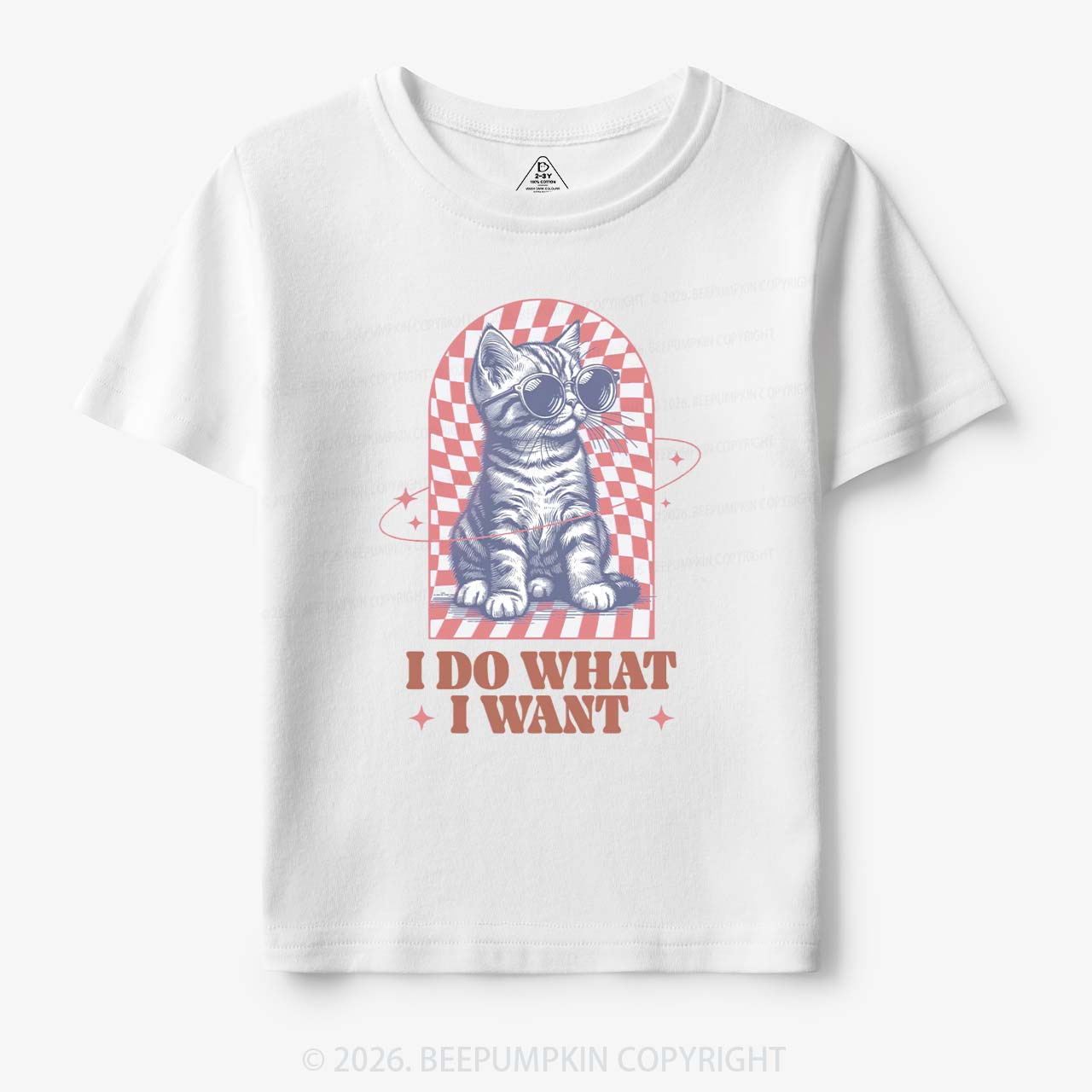 I Do What I Want Kitten Toddler&Kid's Tees
