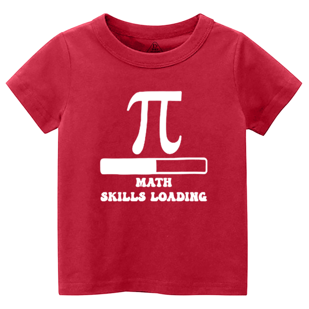 Math Skills Loading Toddler&Kid's Tees Beepumpkin