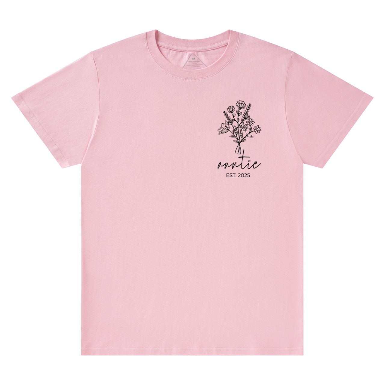 Personalize Auntie Est T-Shirts 