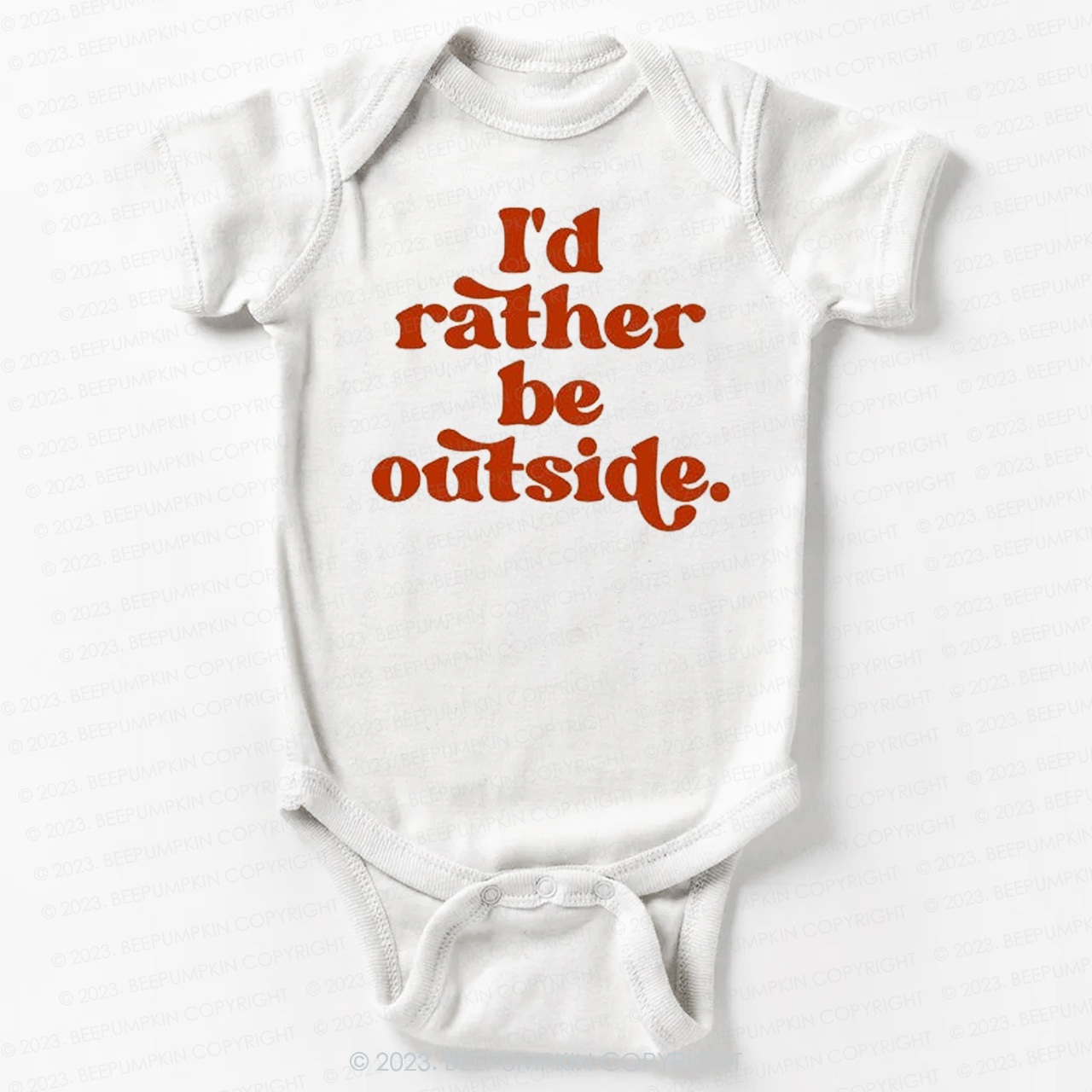I'd Rather Be Outside Bodysuit For Baby