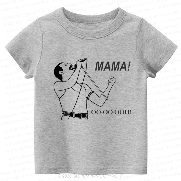 Mama Oo - Oo - Ooh - Queen Kids Shirt