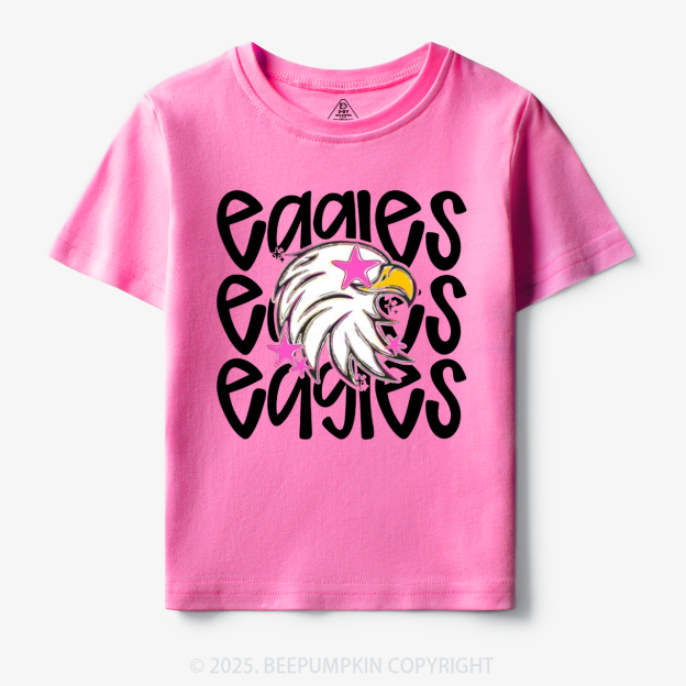 School Mascot Eagles Toddler&Kid's Tees Beepumpkin
