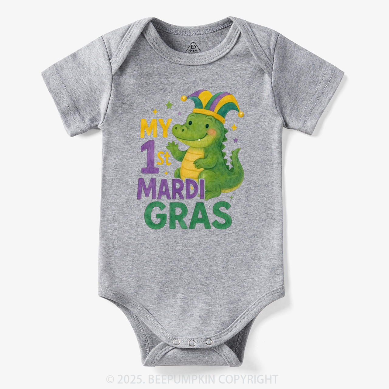 My First Mardi Gras Bodysuit Beepumpkin