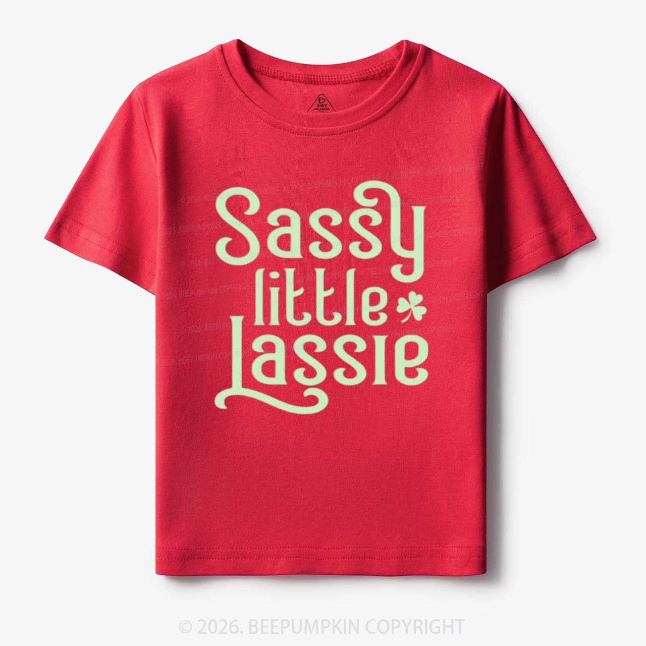 Sassy Little Lassie St. Patrick's Day Toddler&Kid's Tees Beepumpkin