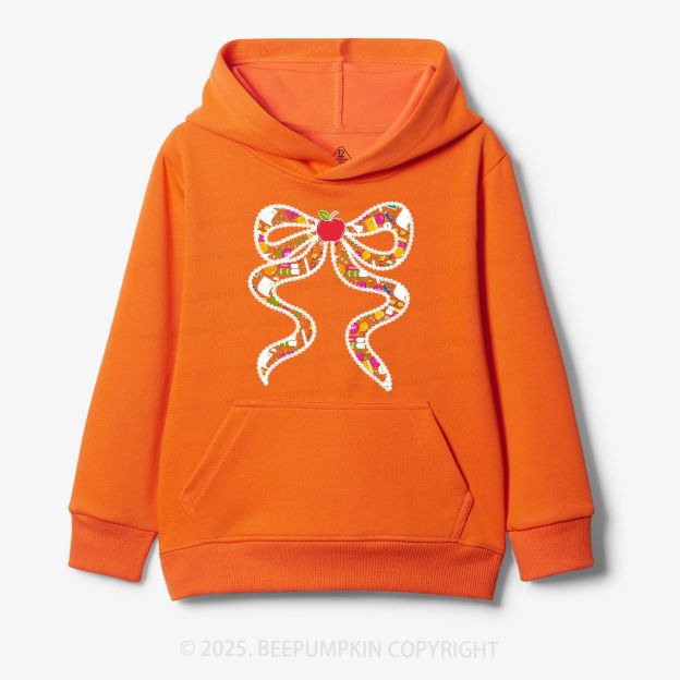 Learning Ribbon Kid's Hoodies Beepumpkin