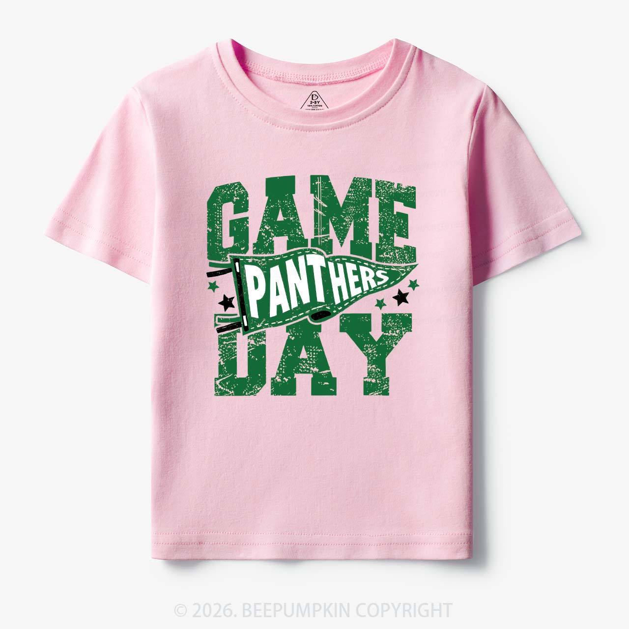 Personalized School Mascot Game Day Retro Toddler&Kid's Tees