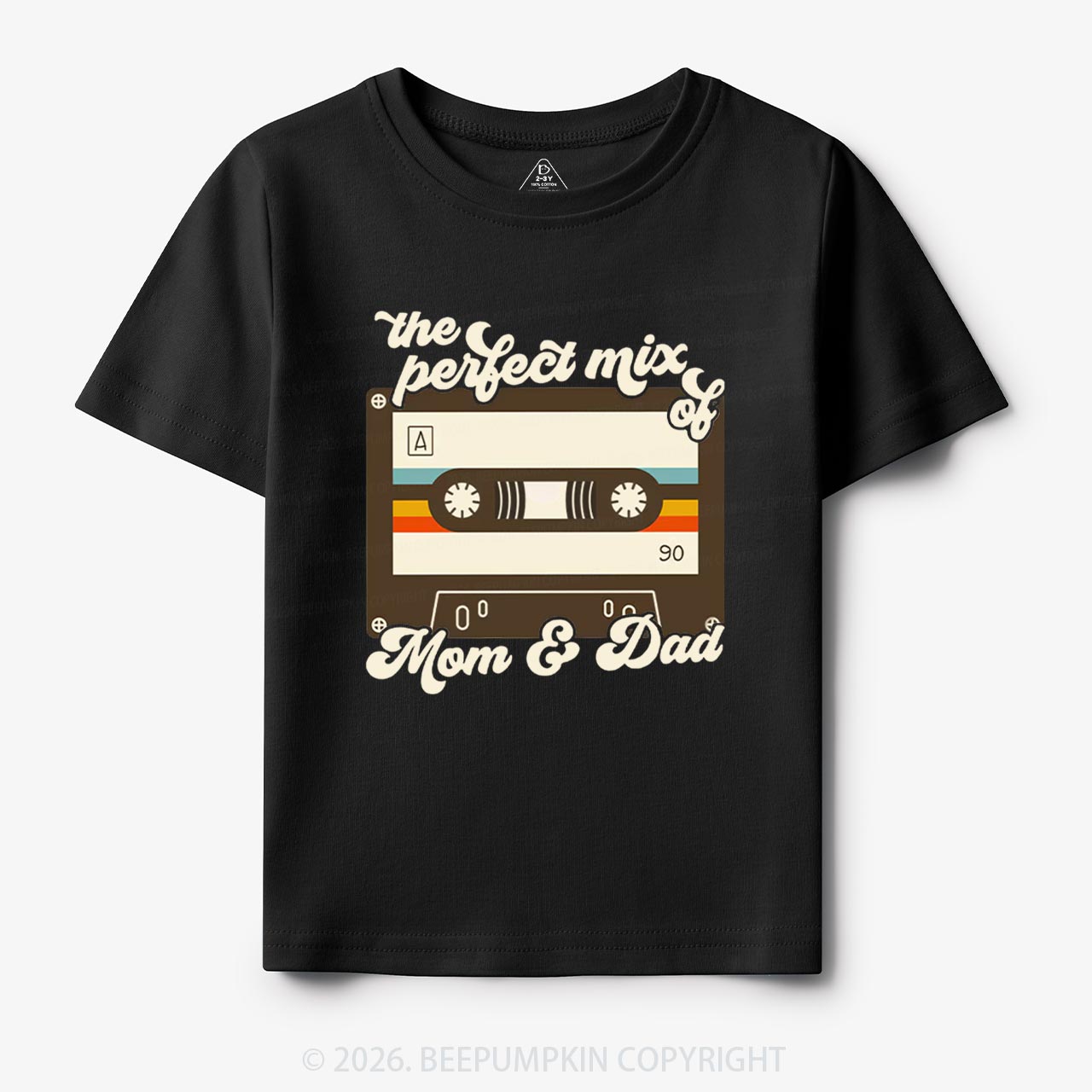 The Perfect Mix of Mom and Dad Toddler&Kid's Tees Beepumpkin