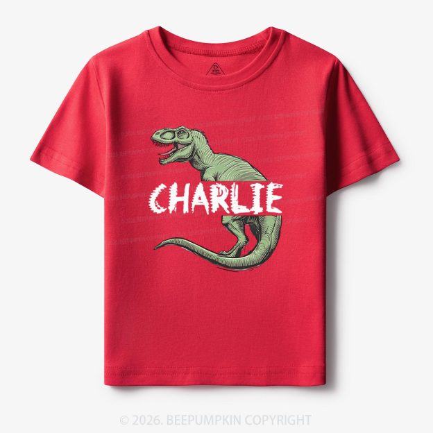 Personalized Roar And Explore Toddler&Kid's Tees