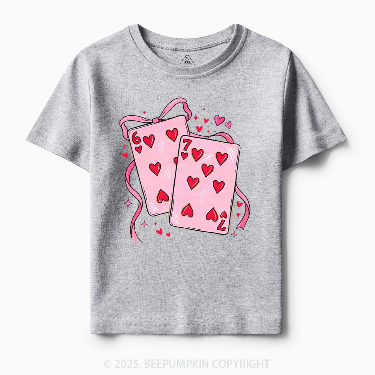 Playing Cards Valentine's Day 67 Toddler&Kid's Tees Beepumpkin