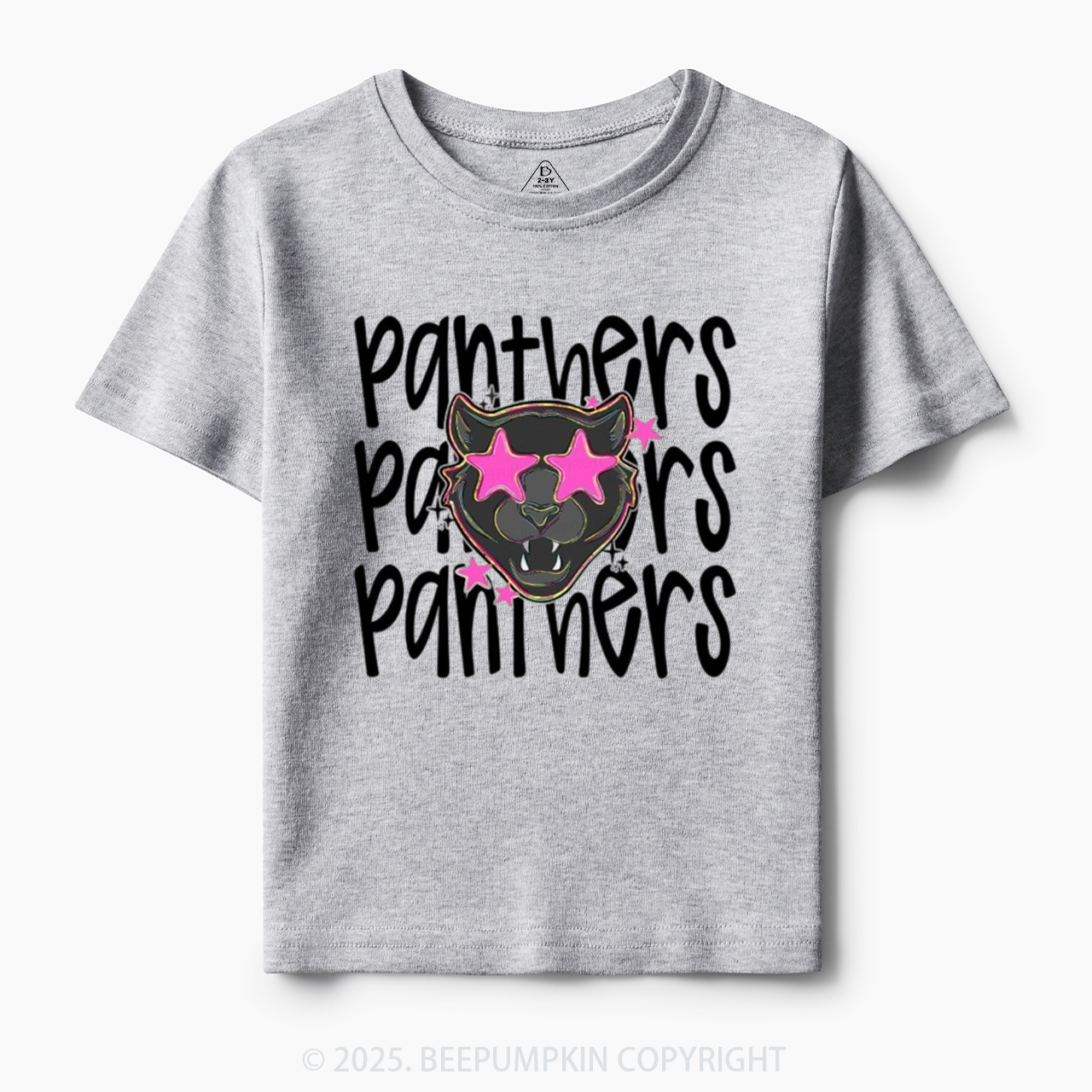 School Mascot Panthers Toddler&Kid's Tees Beepumpkin