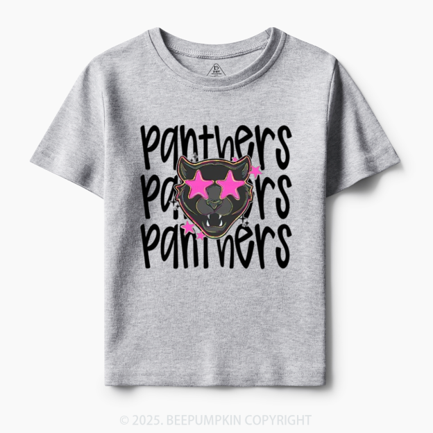 School Mascot Panthers Toddler&Kid's Tees Beepumpkin
