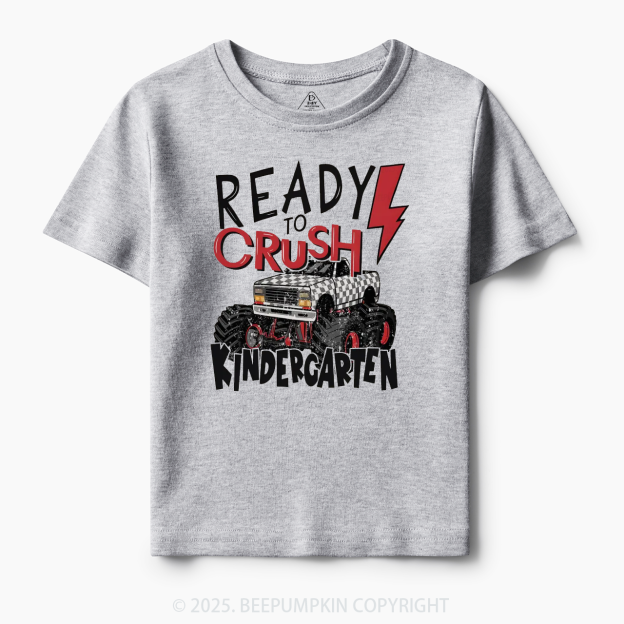 Personalized Ready To Crush Grade Toddler&Kid's Tees Beepumpkin