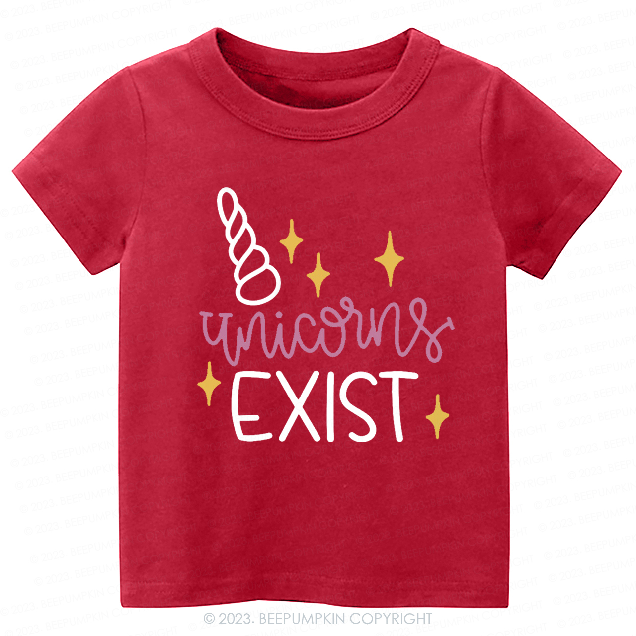 Unicorn Exist Squad Birthday Kids Shirt