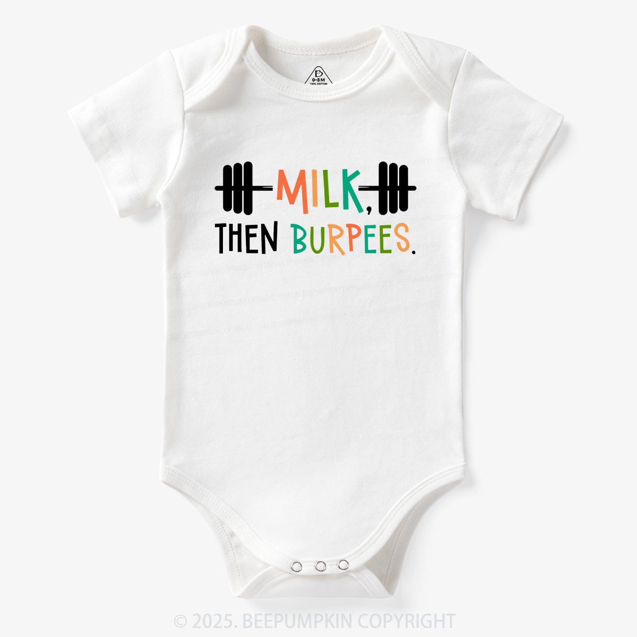 Milk Then Burpees Bodysuit Beepumpkin 7