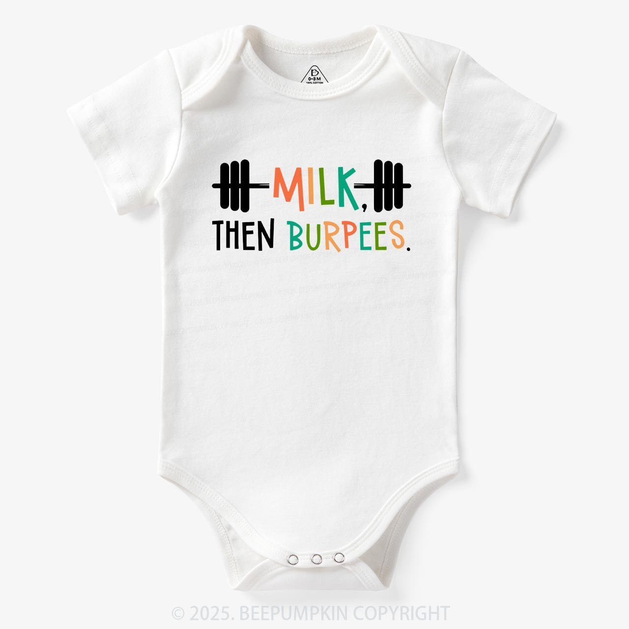 Milk Then Burpees Bodysuit Beepumpkin 7