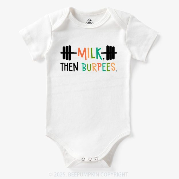 Milk Then Burpees Bodysuit Beepumpkin 7