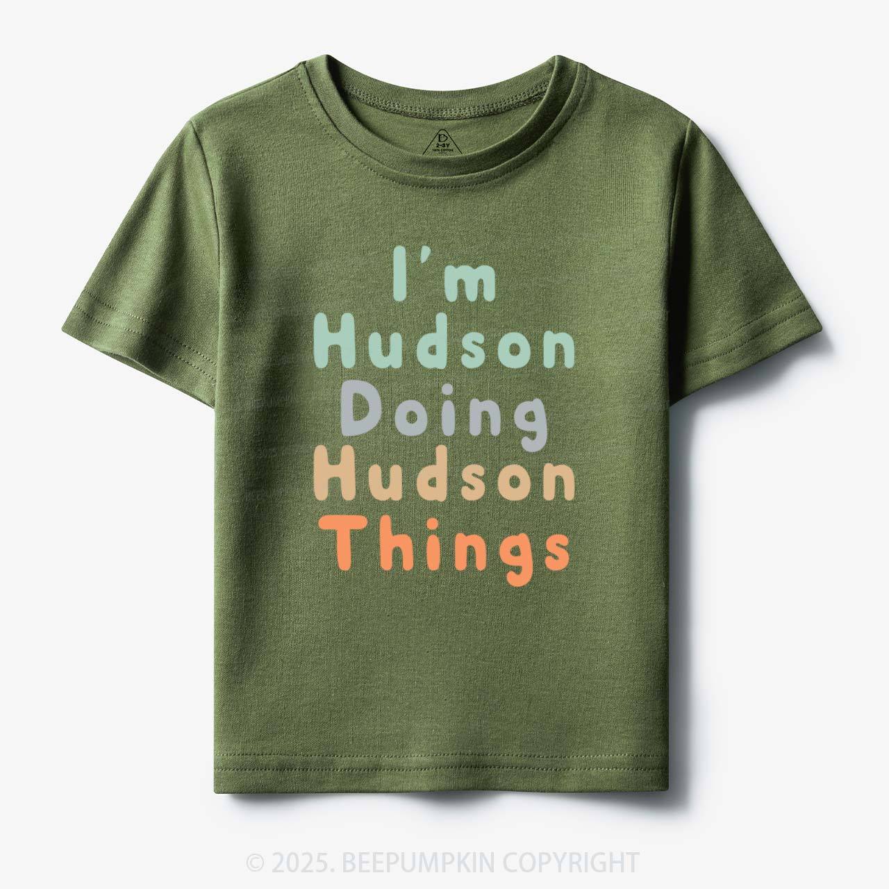 Personalized Doing My Things Toddler&Kid's Tees Beepumpkin
