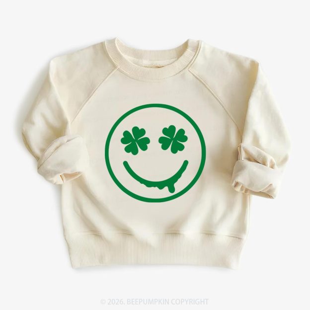 Happy Earth St.Patricks Day Kids Sweatshirt
