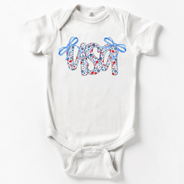 Coquette 4th Of July Bodysuit Beepumpkin