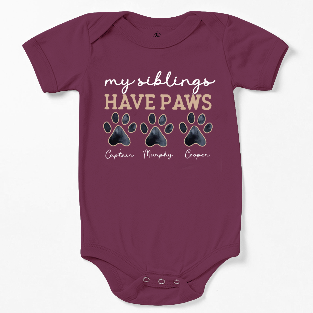 Sibling Dog Bodysuit Beepumpkin