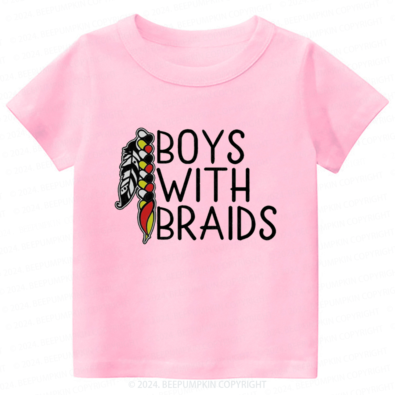 Boys With Braids Toddler&Kids Tees 7