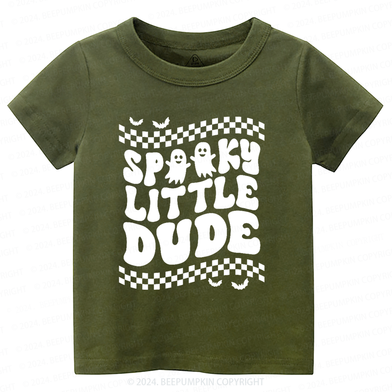 Spooky Little Dude Halloween Toddler&Kids Tees 