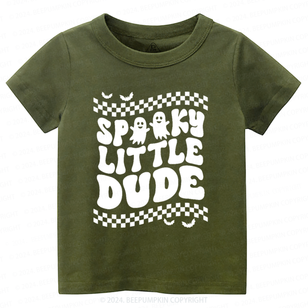 Spooky Little Dude Halloween Toddler&Kids Tees 