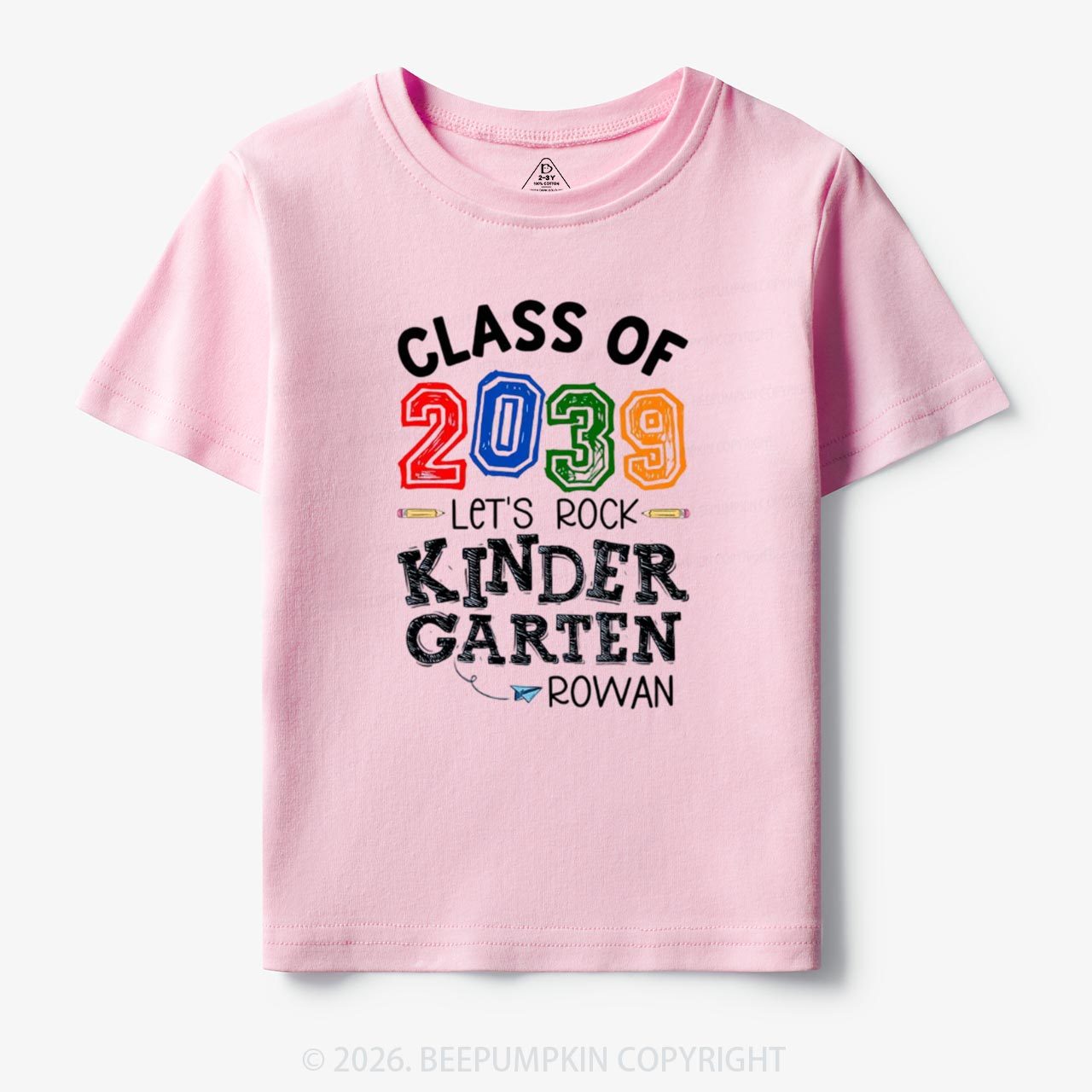 Personalized Let's Rock Back to School Shirts