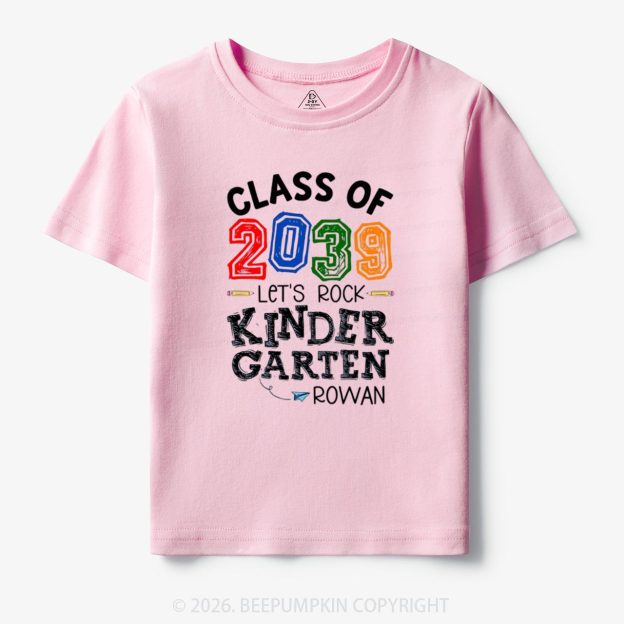 Personalized Let's Rock Back to School Shirts