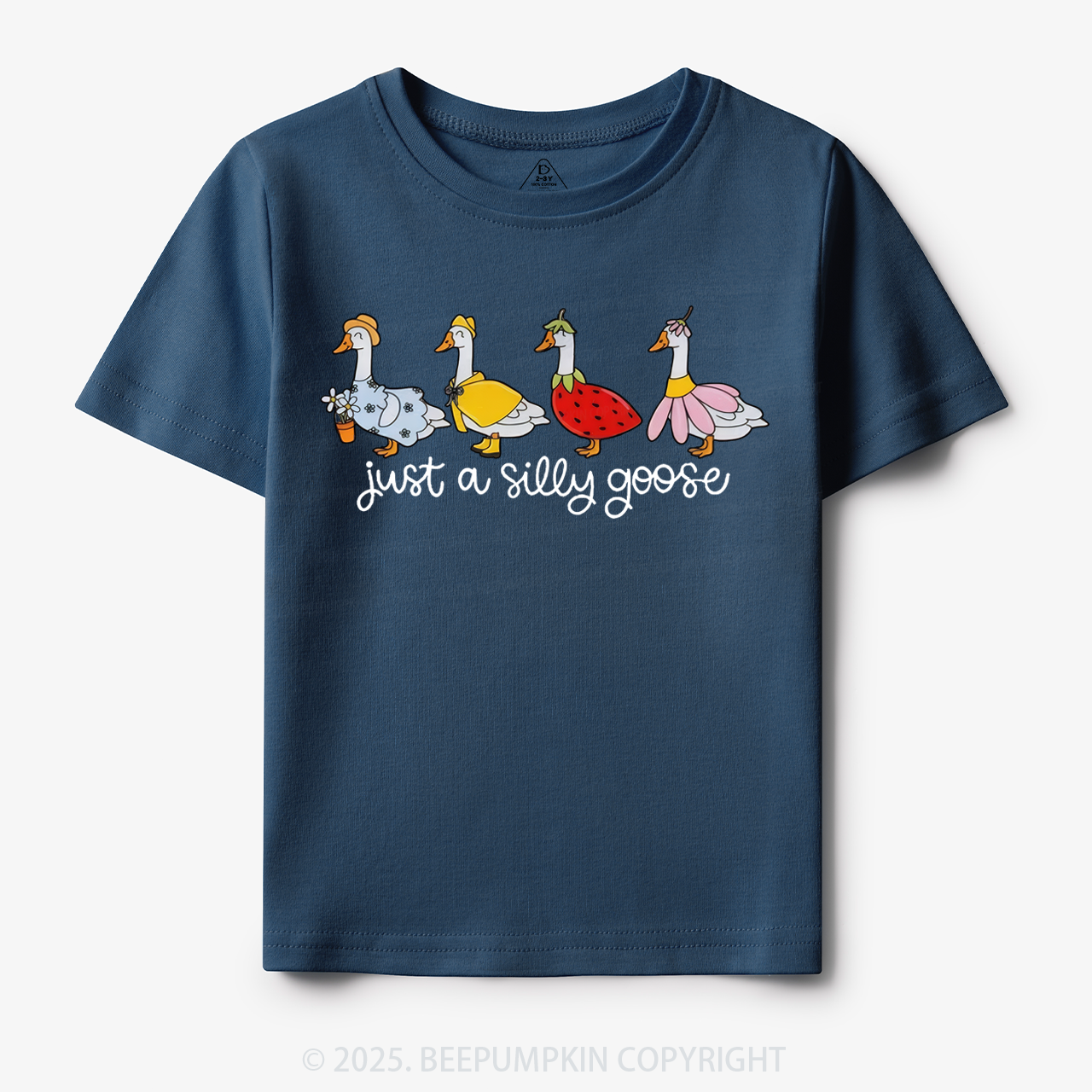 Just A Silly Goose Toddler&Kid's Tees Beepumpkin